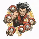 shang chi ten rings  tattoo design idea