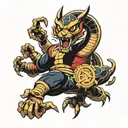 shang chi ten rings  tattoo design idea