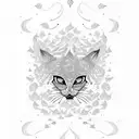 Persian calligraphy tattoo design idea