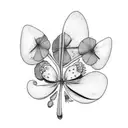 clover tattoo design idea