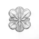 clover tattoo design idea