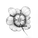 clover tattoo design idea