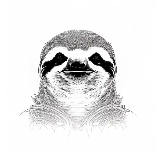 sloth, raven, religion, english, heavy metal, nuclear weapon tattoo design idea