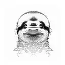 sloth, raven, religion, english, heavy metal, nuclear weapon tattoo design idea