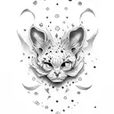phrase: Live ALONE die  𝐕LONE tattoo design idea