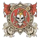 fable guild seal  tattoo design idea