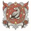 fable guild seal  tattoo design idea