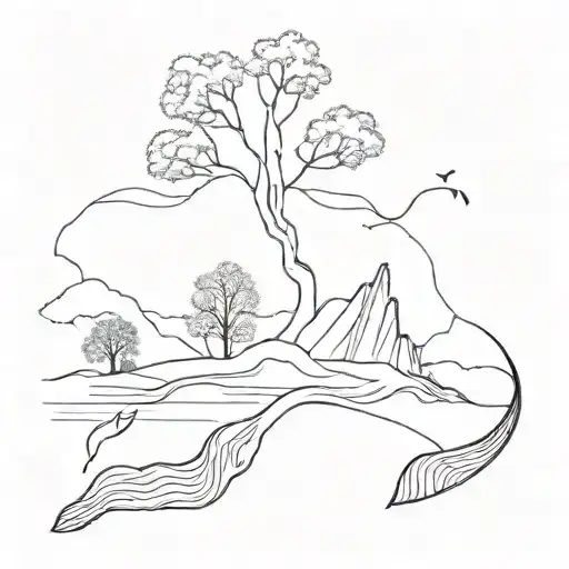 solitude  tattoo design idea