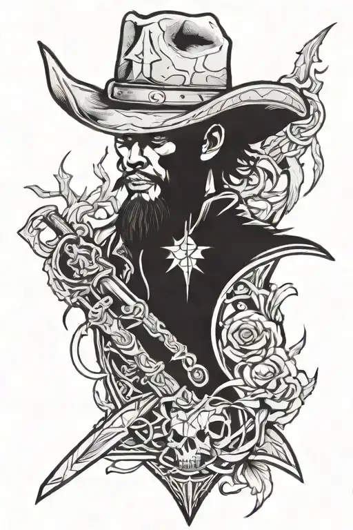 The Outlaw Torn tattoo design idea
