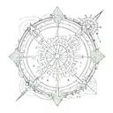 Do a very simple tattoo combination for someone with a sun sign leo, moon sign scorpio and rising sign sagittarius. Do n tattoo design idea