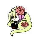 snake and rose tattoo design idea