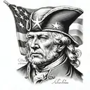 American Revolution tattoo design idea