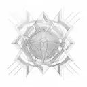 cube tattoo design idea