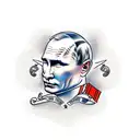 Vladimir Putin tattoo design idea
