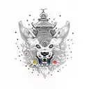 Putin tattoo design idea