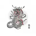 Putin tattoo design idea