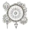 mysticism, mystery, magic, tarot, spirituality, intuition tattoo design idea