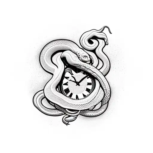 coiled rattlesnake drawing realism