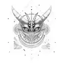 ojo de horus tattoo design idea