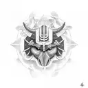 ojo de horus tattoo design idea