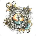 survivor tattoo design idea