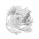 Hurricane Cristobal  tattoo design idea