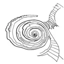 Hurricane Cristobal  tattoo design idea
