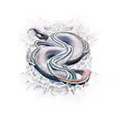 viper tattoo design idea