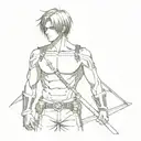 attack on titan ODM gear tattoo design idea