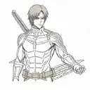 attack on titan ODM gear tattoo design idea