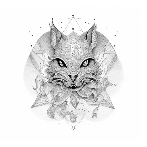 trap tattoo design idea