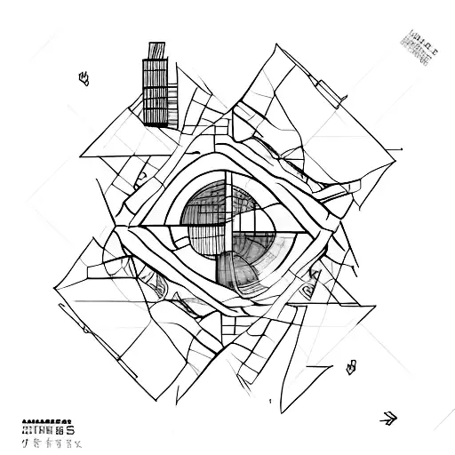 architectural 2d drawings   tattoo design idea