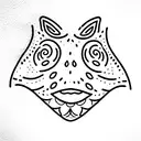 ranas  tattoo design idea