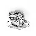 ranas  tattoo design idea