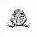 ranas  tattoo design idea