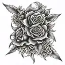 depersonalization tattoo design idea