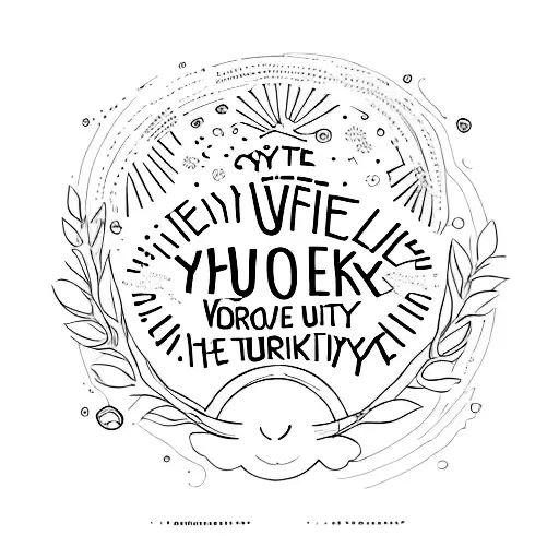 the quote "everybody's vulnerable, we're all just a bit broken" tattoo design idea