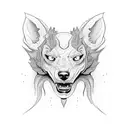 americana Stanford cerberus tattoo design idea