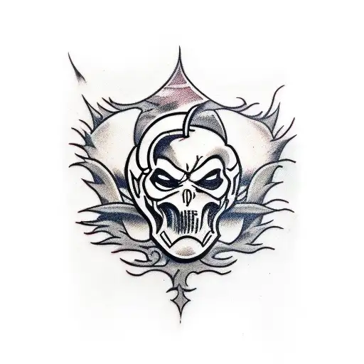 mortal Kombat tattoo design idea