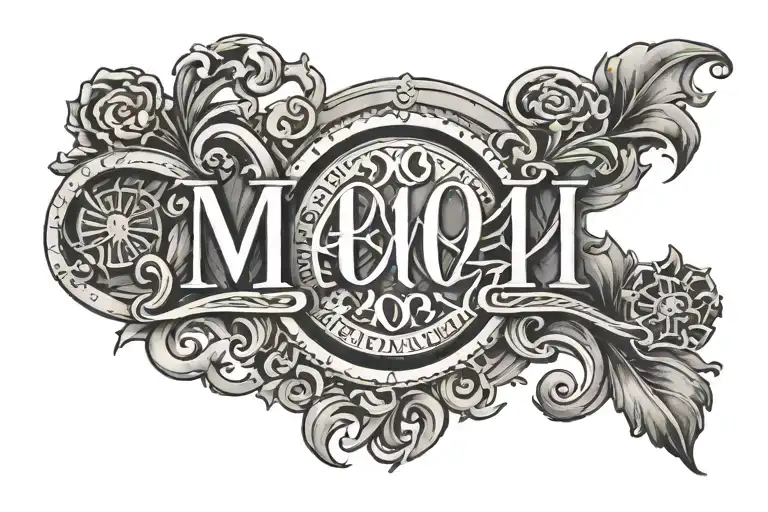 roman numeral dates 04 01 2009 tattoo design idea