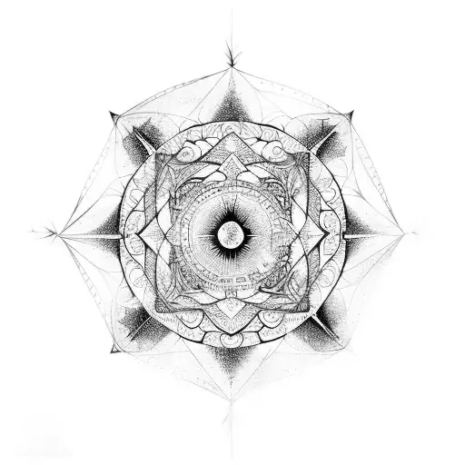 law of attraction tattoo design idea
