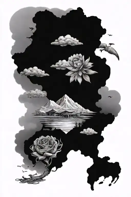 Traveling means to be alive, you will never arrive. Even if you are standing still, you change in the inside.  tattoo design idea