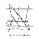 god is greater than highs and lows tattoo design idea