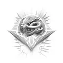 Respect with courage tattoo design idea