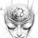 bio organical ripping through your skin tattoo design idea