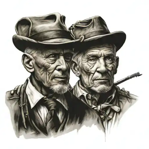 brothers keeper tattoo design idea