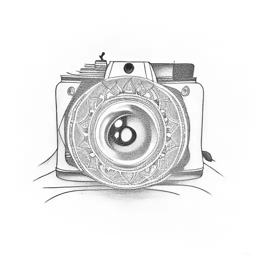 camera siddharth tattoo design idea