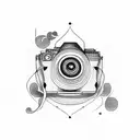 camera siddharth tattoo design idea