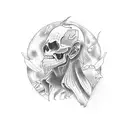 kurt ve para tattoo design idea