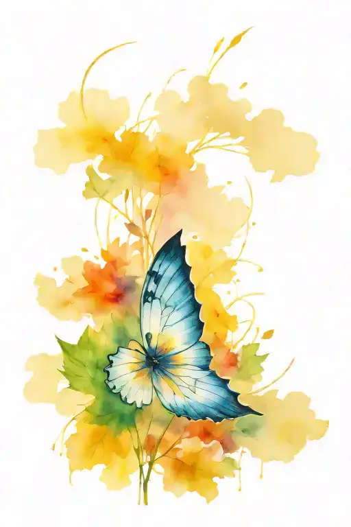 beautiful nature inspired tattoo tattoo design idea